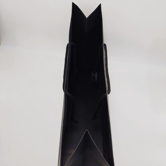 AUTHENTIC GUCCI Black White Logo Large 18.5 X 14 X 6.5 Paper Shopping Gift Bag - Picture 6 of 10